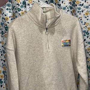 Ron Jon Surf Shop Half-Zip CrewNeck Sweater